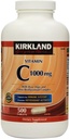 Kirkland Signature Vitamina C 1000 mg., 500 Tabletas (2 Pack)