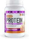 FINAFLEX Clear Protein, Vanilla Caramel - 2 lb - Promueve el rendimiento muscular &amp; Crecimiento - Milkshake-Like Taste - Bajo Carb, Bajo Grado &amp; Gluten Gratis - 27 Servimientos