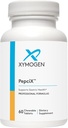XYMOGEN PepciX - Suplementos Zinc - Zinc L Carnosine Suplemento de Apoyo Gut Salud y Salud Digestiva - Medicamento de Reflujo Ácido + Soporte Gut (60 Tablets)