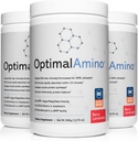 OptimalAmino® Elite Bundle (3 meses) Best Pre/Post Workout Recovery Drink, 99% Utilization Essential Amino Acid Supplement, NSF Certificado para Sport® certificado