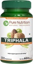 Pura Nutrición Triphala Extracto 700mg - 60 Caps (Extract Equiv. to 1900mg Triphala Fruit Powder) Non GMO ← Una vez Daily tención 60 Days Supply.
