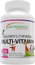 Multi-Vitamins Chewable para niños - Promoción del desarrollo general de los niños - USA-Made, mayo Ayuda a apoyar inmuno, bonificación, cerebro " bienestar general- vegano " Gluten Gratis - 250 Cherry Tablets