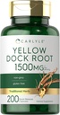 Carlyle Yellow Dock Root Capsules 1500mg  200 Count ← Non-GMO, Gluten Free ← High Potency Formula ← Herb tradicional
