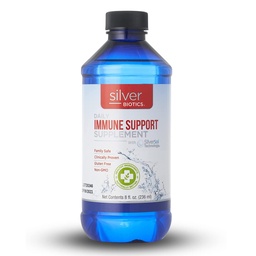 Silver Biotics Patented Multivalent SilverSol Technology ← Ag4O4 10 PPM Immune Support ← Bio-Hacking Immune Building Natural Support latitud 8 Fl Oz