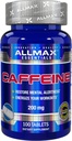 ALLMAX Nutrición Caffeine Pills, Energía Sostenida " Pre - Workout Mental Focus, Absorbing rápido " Vegan, 200 mg, 100 Tablets