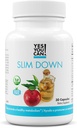 ¡Sí puedes! Suplementos dietéticos Slim Down - con mango africano, L-Carnitina, vinagre de manzana, extracto de té verde y cafeína derivado del extracto de semilla de Guarana, 30 cápsulas/1 mes de suministro