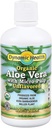 Salud Dinámica Orgánica Aloe Vera Juice w/Micro Pulp, Desarrollado Silencio No Añadido Azúcar, Color Artificial o Sweeteners, No Gluten o BPA peru 32oz, 8 Serv