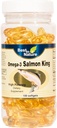 Omega-3 Salmon King Fish Oil 1000mg 100softgels - alta potencia EPA/DHA. Omega-3 Ácidos grasos