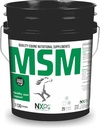 MSM (Methylsulfonylmethane) - Caballo de salud, comodidad, movilidad y apoyo suplemento para caballos - 25 lb (1136 servidumbres)