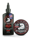 Bossman Beard Oil Jelly and Relaxing Beard Balm Combo - Hammer Scent