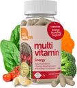 Zahler - Daily Multivitamin for Women & Men with Energy Vitamins, Minerals & Iron (60 Cuenta) Kosher Men &amp; Womens Multivitamins for Healthy Energy - Multi Vitamins for Adults - Made in USA Supplements
