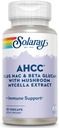 SOLARAY AHCC + NAC " Beta Glucan, Veg Cap (Btl-Plastic)