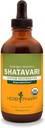 Herb Pharm Certified Orgánica Shatavari Liquid Extract for Female Reproductive System Support - 4 Ounce