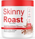 Skinny Roast - Skinny Roast Coffee Advanced Fórmula, SkinnyRoast Organic Powder, Complemento Soporte Estilo de Vida Saludable - Premium Natural Fórmula, 60 Sirve para 1 Mes