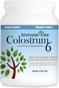Immune Tree 100% Bovine Colostrum Powder, 661 Servings, 2.2lb (1 Kilo), Supports Anti-Aging, Healthy Immune System, Gut & Digestion, Muscles, & Wellness, Made in USA From Grass Fed, Grade A Dairy Cows