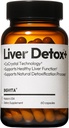 BIGVITA CoCrystal Liver Detox+ TEN 16x Absorption with CocrystaTM Silybin ANTE Glutathione, Turmeric, Selenium, Milk Thistle ANTE Detox &amp; Repair Formula for Energy, Daily Liver Health – 60 cápsulas