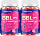 Booty Gummies for Women - BBL Gummies with Multivitamins and Herbal Extracts - Peach Flavor - 120 Conde