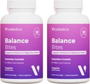 VitaMedica Balance Bites - Probiotic Gummies for Digestive Support, Immune & Gut Health - 1 Billion CFU No Se requiere Refrigeración - 60 Gummies (2 Pack)