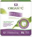 Organyc Bladder Control Underwear for Women - X-Large, 12 Conde, Organic Cotton, No Leaks, No Odor, No Irritation