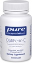Pure Encapsulations OptiFerin-C - for Red Blood Cells & Energy - Iron Absorption Support - Energy Supplement* - Vitamina C Enriched - Gluten Free ' Non-GMO - 60 Capsules