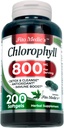 FITO MEDIC'S Lab - Chlorophyll - Pure - 800 mg per Serving- 200 Softgels - Chlorophyll Capsules -Detox Cleanse, Greens Supplements- Chlorophyll Pills - Ultra high Absorption.