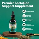 Rejuvica Health NatalNourish - Advanced Lactation Support Supplement - Liquid Delivery for Better Absorption - Fenugreek, Beat Thistle, Anise, Fennel &amp; More!