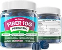 Gummies de fibra para adultos, azúcar gratis 10g Suplemento de fibra prebiótica con enzimas digestivas, probióticos &amp; 100 mg Betaine para el movimiento digestivo " Gut Health and Regulate Bowel, Vegan, Gelatin Gratis, 60ct