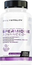 Cutler Nutrition Advanced High Absorption Spermidine Supplement 99% Standardized Spermidine Supplement for Men &amp; Women for Enhanced Longevity Heart Health Telomere and Brain Support (60 Servings)