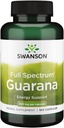 Swanson Guarana 500 Milligrams 100 cápsulas