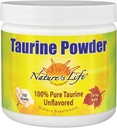 Life Pure Taurine Powder, Unflavored ¦ Sulfur-Bearing Amino Acid for Healthy Cardiovascular &amp; Nerve Function Support latitud 335g, 1000mg/serving