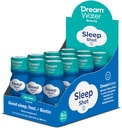 Dream Water Beauty Sleep Aid Drink Suplemento; Melatonin 5mg, GABA, 5-HTP, Plus Biotin for Healthy Skin, Hair and Nails; 2.5 oz Liquid Sleep Shots, Zen Tonic 12-Count