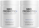 Codeage SBO Probiotics, 50 Billion CFUs Por Serving, Multi Strain Soil Based Organisms Blend and Organic Fermented Botanical Blend, Shelf-Stable - 2 Pack