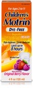 Johnson &amp; Johnson Motrin Childrens Formula, 4 oz, Dye- Gratis, Berry