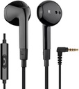 LUDOS FEROX Áurbudos con cable en el oído Auriculares, 5 años de garantía, auriculares con micrófono, aislamiento ruido cableado para 3.5mm Jack Ear Buds para iPhone, Samsung, ordenador, portátil, niños, estudiantes de escuela