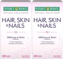Bounty Optimal Solutions Hair, Skin & Nails Formula, 120 Coated Caplets (2 X 60 Conde)
