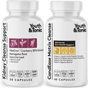 Juvenil &amp; Tonic CandEase Matrix Pills &amp; Kidney Cleanse Bundle 2 Pack ← Soporta la limpieza corporal y mantiene la salud de la vejiga