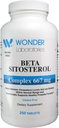 Wonder Labs Beta Sitosterol Complex 667mg, ayuda a mantener niveles saludables de colesterol y próstata saludable - 250 Tablets