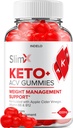 SlimX Keto ACV Gummies - Advanced Formula Slim X Keto Plus ACV Gummies Apple Cider Vinegar SlimX ACV Gummies Dietary Comentarios Suplemento Hombre Mujeres (60 Gummies)