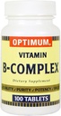 Optimum Vitamina B Complex Tablet 100 ct