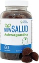 Ashwagandha 75mg Gummy Suplemento, Orange Flavored, Mood Support & Managing stress Supplement, 100% Natural, 60 Conde.
