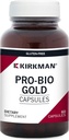 Kirkman Pro-Bio Gold - Hypoallergenic ← 60 Vegetarian Capsules Silencio eterna probiótico TENIDO Gluten/Casein Free ← Apoya el Sistema Gastrointestinal Health  Tested for More Than 950 Contaminantes ambientales