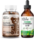 Wild &amp; Organic Ceylon Cinnamon Gummies &amp; Gymnema Tincture