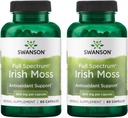 Swanson Full Spectrum Irish Moss 400 Milligrams 60 Capsules (2 Pack)