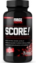 ¡Fábrica de Fuerza SCORE! Nitric Oxide Suplemento para Hombres con Horny Goat Weed, L-Citrulline, Ashwagandha, Black Maca & Tribulus, Ignite Drive & Energy, Increase Endurance, For Male Vitality, 76 Capsules