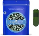 Capsuline Chlorophyll Colored Size 00 Empty Vegan Capsules - 1000 Cuenta - Empty Veggie Pill Capsules - DIY Vegetable Capsule Filling - Empty Caps - Kosher Non-GMO Certified (Green)