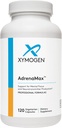 XYMOGEN AdrenaMax - L-Tyrosine + N-Acetyl-L-Cysteine NAC Suplemento - Soporte para Producción de Mood, Focus, Alertness y Neurotransmisor - Ayuda Mantener niveles saludables de Dopamina (120 cápsulas)