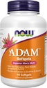 AHORA Suplementos, ADAMTM Multivitamínico Hombre con Saw Palmetto, Plant Sterols, Lycopene & CoQ10, 90 Softgels
