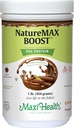 NatureMax BoostTM Pea Protein Powder - Energy Supplement Meal Replacement - 20g Protein Per Serving - Natural Chocolate Flavor - Kosher Vitamin - 1lb.