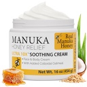 Super Natural Goods Manuka Honey Cream (16oz) – Hidrating Lotion for All Skin Types Adecuado para Niños y Adultos ← Crema corporal hidratante con miel Manuka real Aloe Vera Juice y mantequilla de cacao