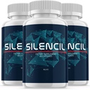 (3 Pack) Silencil Advanced Supplement Pills for Tinnitus, Support Ear Health Capsules (180 cápsulas)